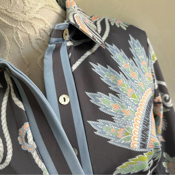 NWOT Gretchen Scott Designs Jersey Everywhere Dress in Plume sz S - Picture 6 of 11